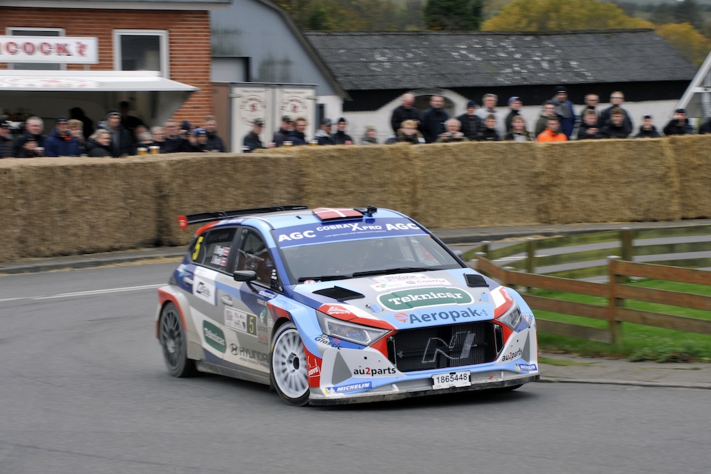 Ib Kragh og Jeannette Kvick tog tredjepladsen i Rally Stoholm.
(Foto: IK Motorsport)